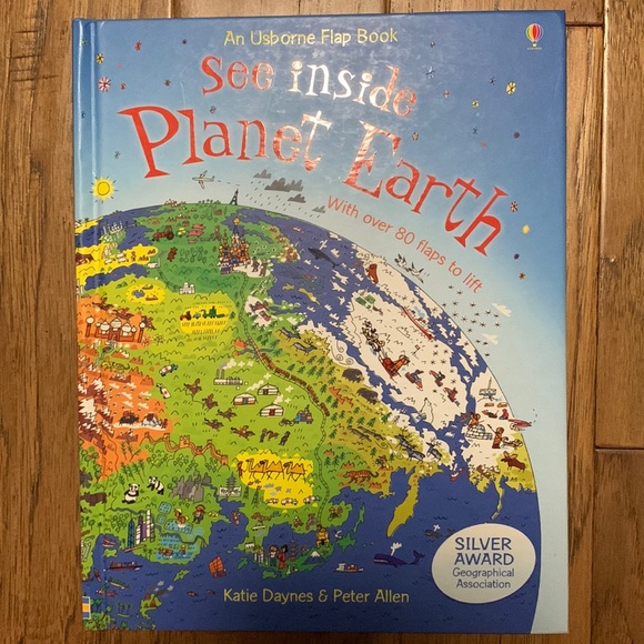 Usborne Flap Book See Inside Planet Earth - Picture 1 of 11